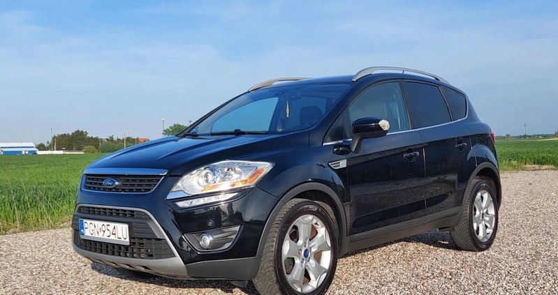 Ford Kuga cena 40900 przebieg: 200751, rok produkcji 2012 z Witkowo małe 781